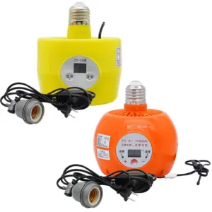 Lampe chauffante 150 W avec thermostat de contrôle de température