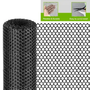 Filet de clôture en plastique pour protection des volailles