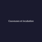 Couveuses et poussins